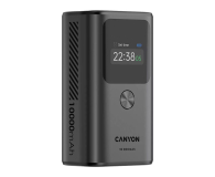 CANYON Powerbank OnPower 130 TFT 10000 mAh PD30W Ciemnoszary - 1320627 - zdjęcie 2